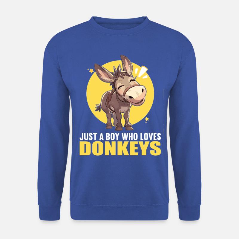 Donkey Esel - Unisex Sweatshirt - royal blue