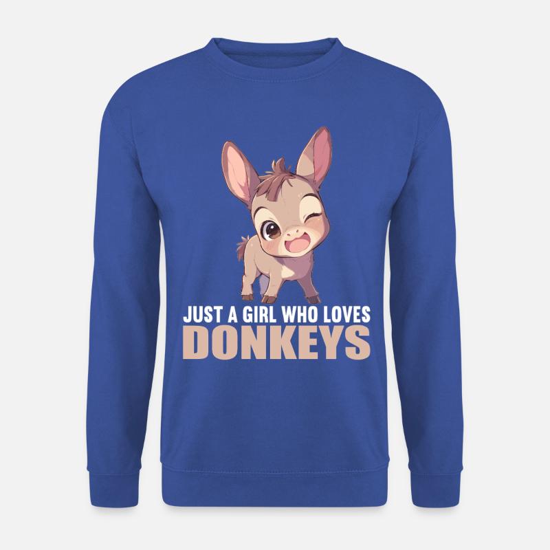 Donkey Esel - Unisex Sweatshirt - royal blue