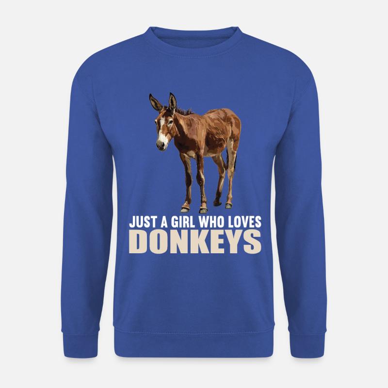 Donkey Esel - Unisex Sweatshirt - royal blue
