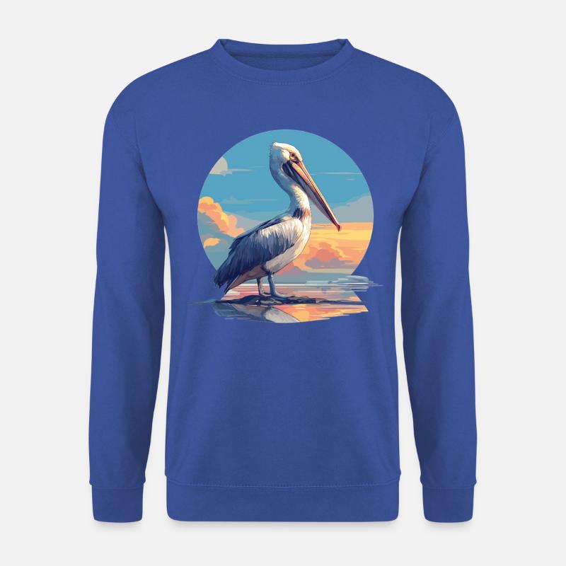 Pelikane Pelikan - Unisex Pullover - Royalblau