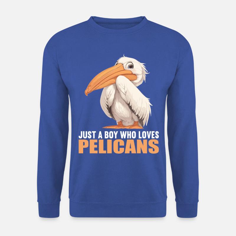 Pelikane Pelikan - Unisex Pullover - Royalblau