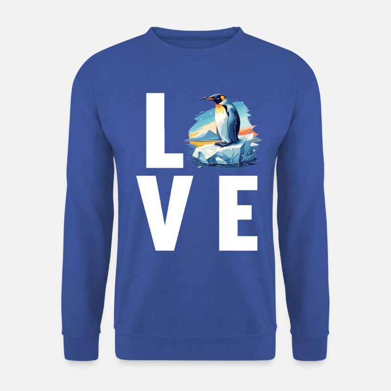 Penguins Penguin - Unisex Sweatshirt - royal blue
