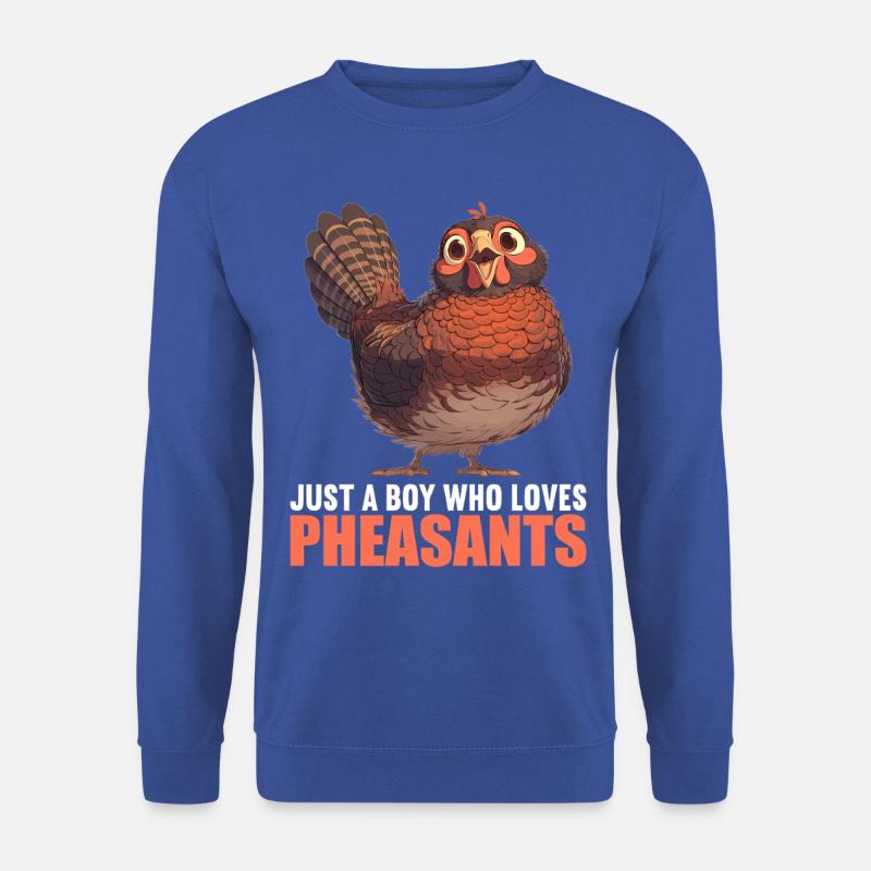 Fasane Fasan - Unisex Pullover - Royalblau