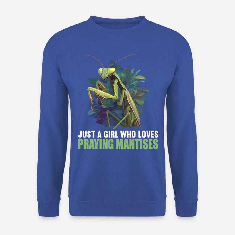 Gottesanbeterinnenen Gottesanbeterin - Unisex Pullover - Royalblau