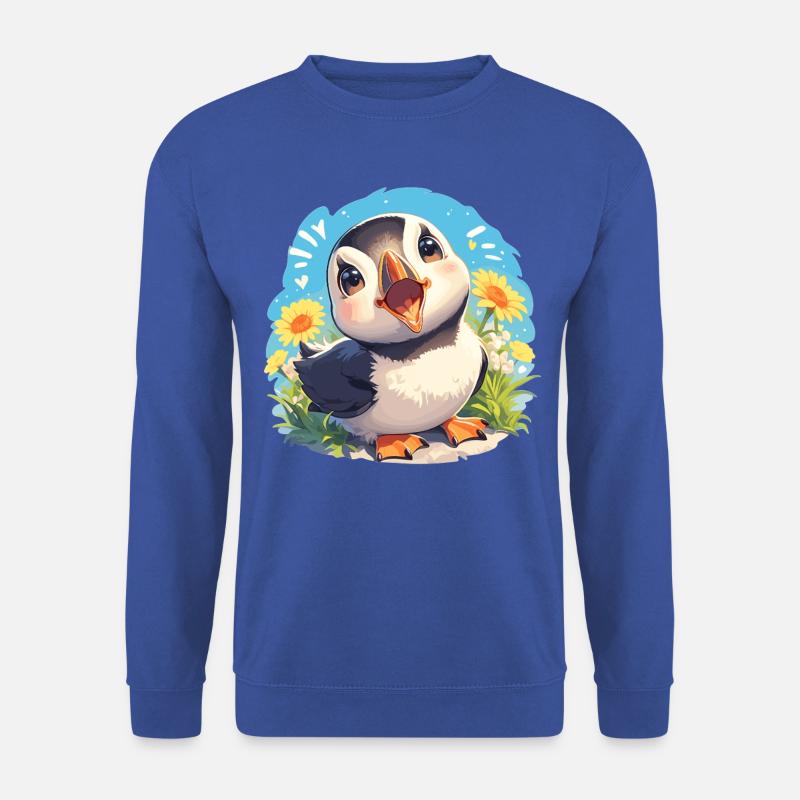 Papageientaucher - Unisex Pullover - Royalblau