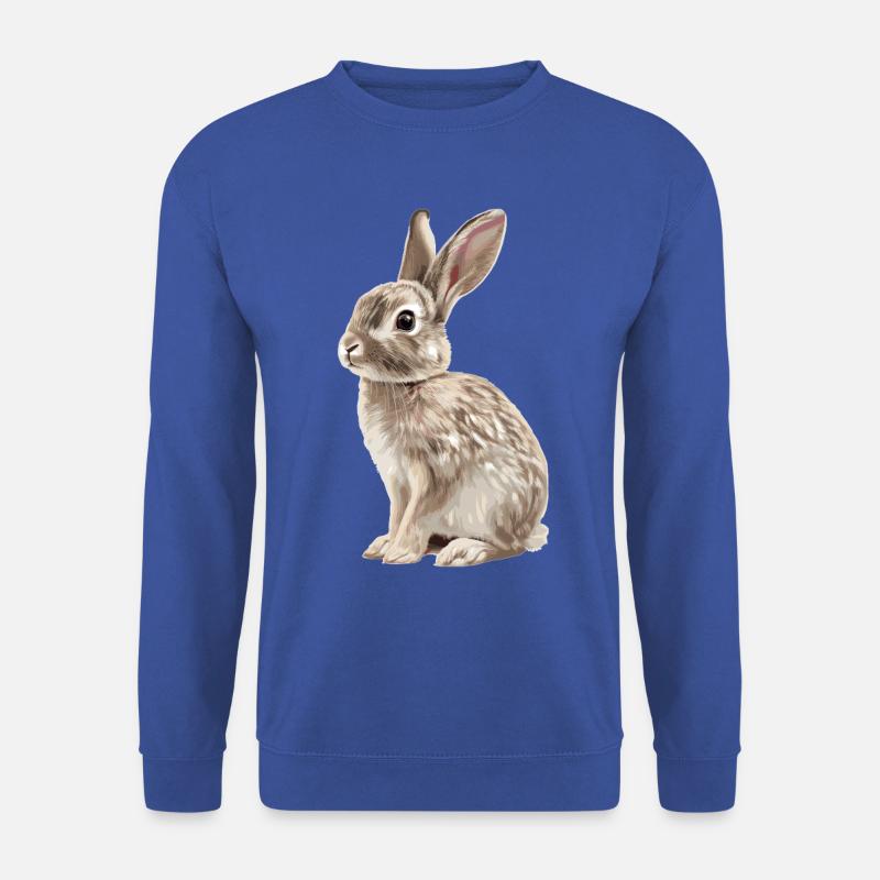Hasen Hase - Unisex Pullover - Royalblau