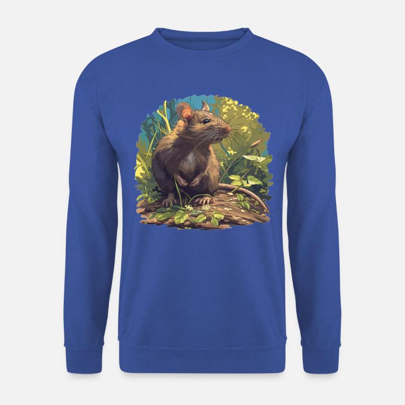 Ratten Ratte - Unisex Pullover - Royalblau