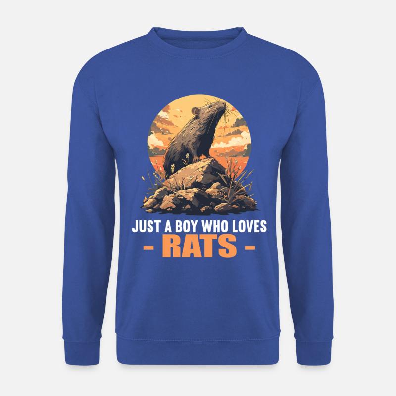 Ratten Ratte - Unisex Pullover - Royalblau