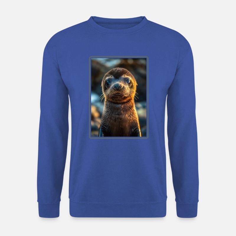 Seelöwen Seelöwe - Unisex Pullover - Royalblau