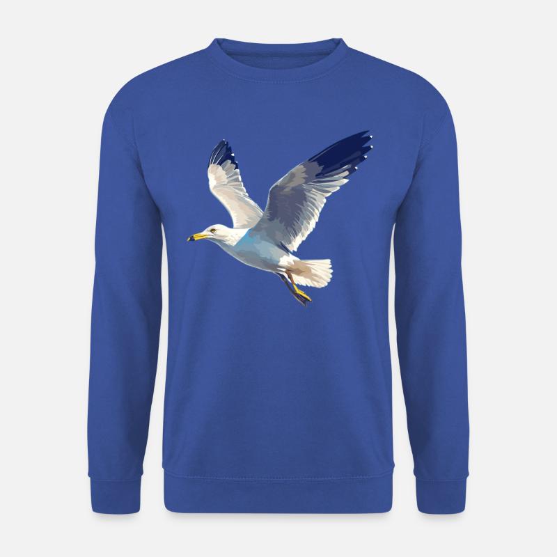 Möwen Möwe - Unisex Pullover - Royalblau