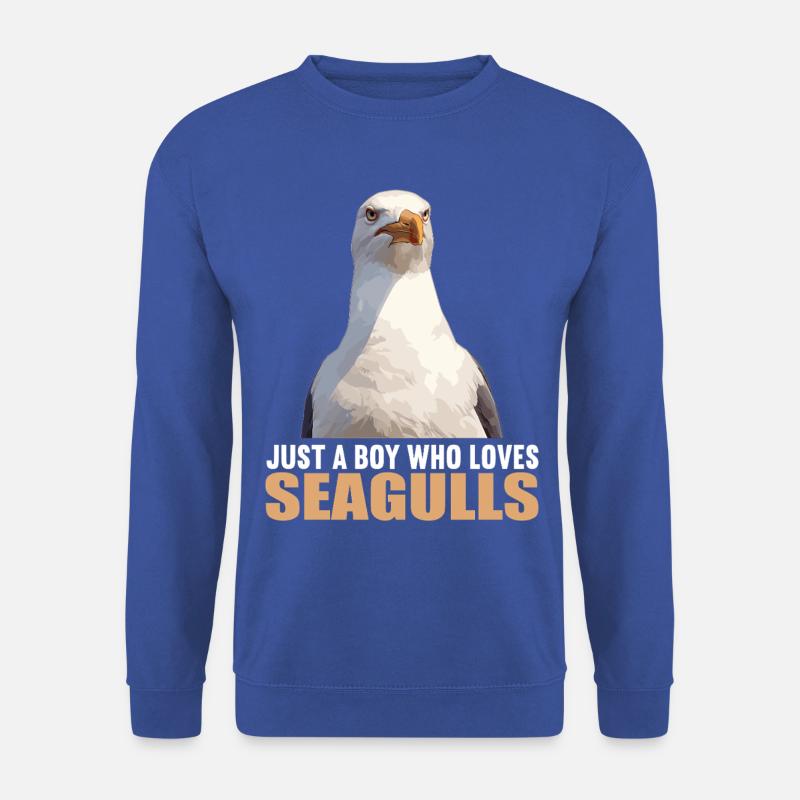 Möwen Möwe - Unisex Pullover - Royalblau