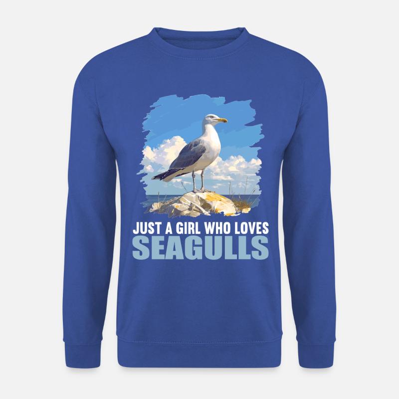 Möwen Möwe - Unisex Pullover - Royalblau