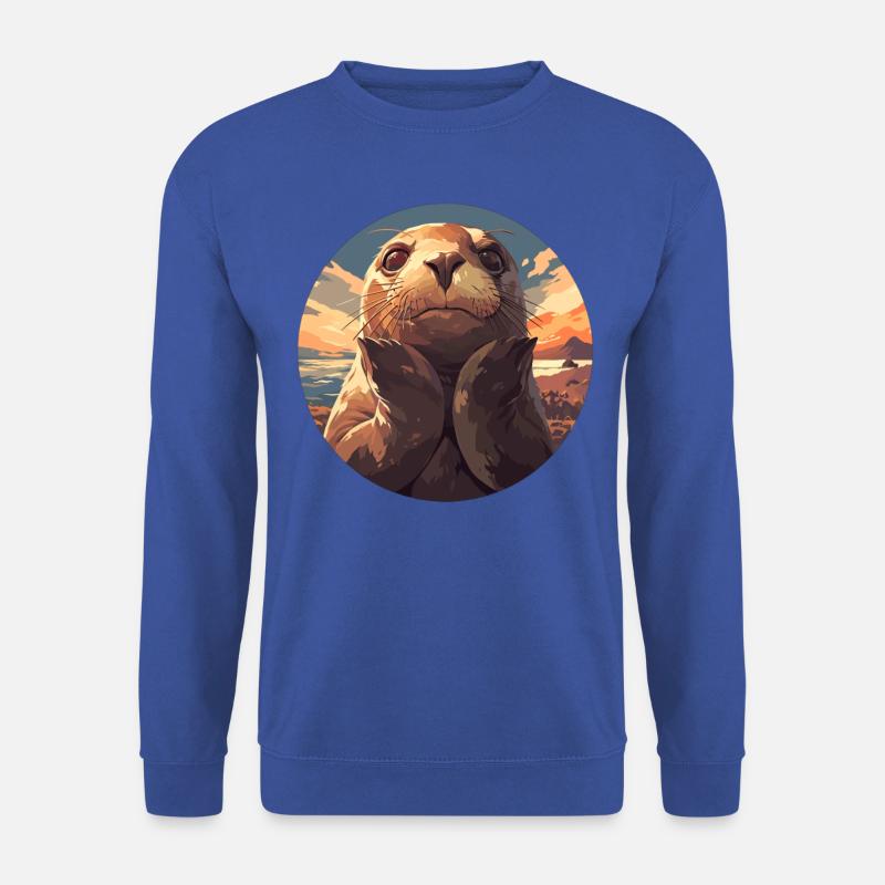 Robben Robbe - Unisex Pullover - Royalblau
