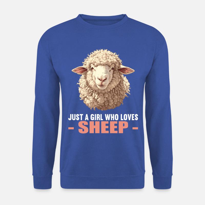 Schafe Schaf - Unisex Pullover - Royalblau