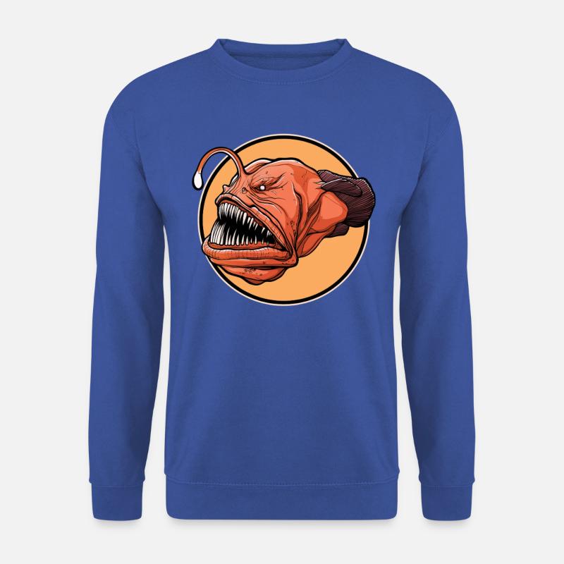 Anglerfische Anglerfisch - Unisex Pullover - Royalblau