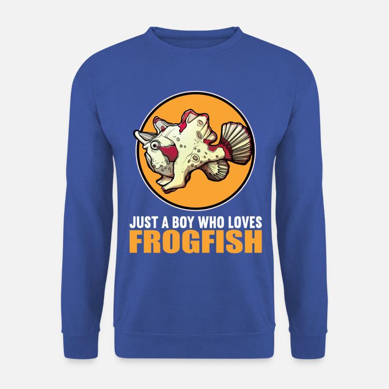 Frogfish Anglerfisch - Unisex Pullover - Royalblau