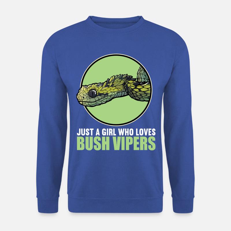 Buschvipern Buschviper - Unisex Pullover - Royalblau