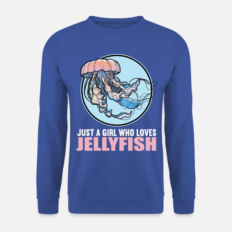 Quallen Qualle - Unisex Pullover - Royalblau