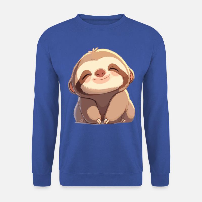 Faultiere Faultier - Unisex Pullover - Royalblau