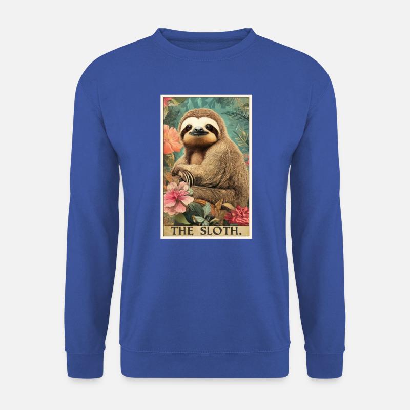 Faultiere Faultier - Unisex Pullover - Royalblau