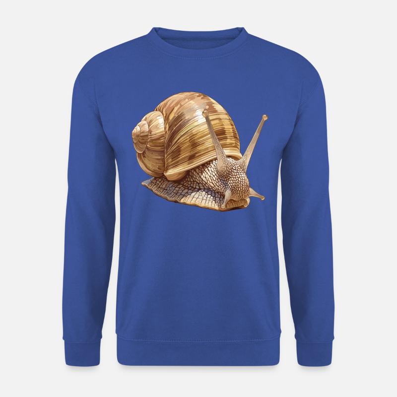 Schnecken Schnecke - Unisex Pullover - Royalblau