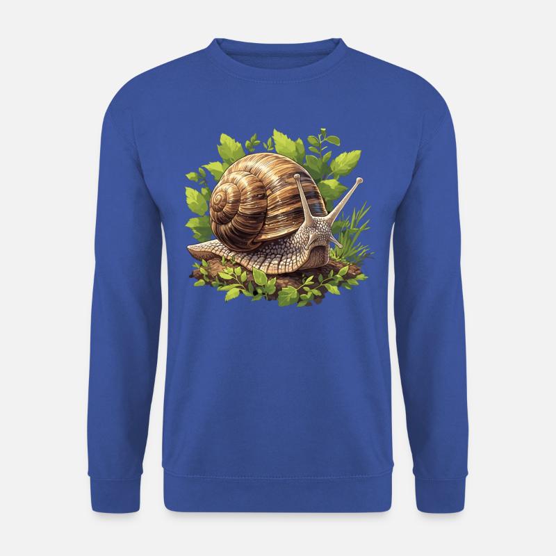 Schnecken Schnecke - Unisex Pullover - Royalblau