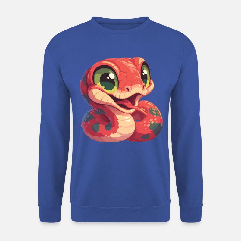 Schlangen Schlange - Unisex Pullover - Royalblau