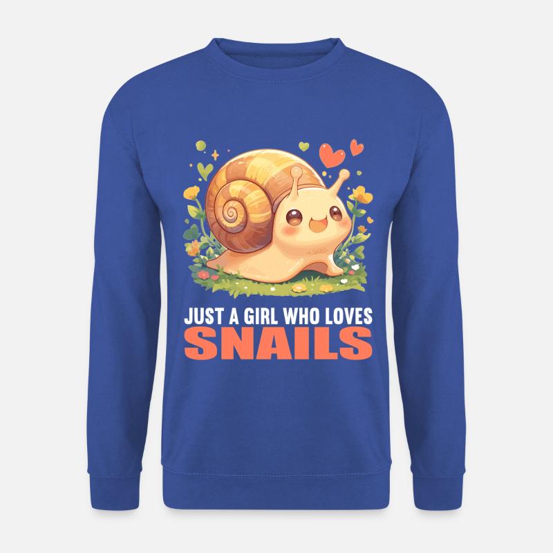 Snails Snail - Unisex Sweatshirt - royal blue