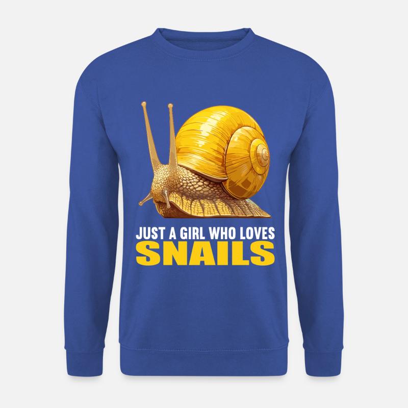 Escargots Escargot - Sweat-shirt Unisexe - bleu royal