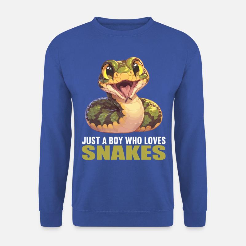 Schlangen Schlange - Unisex Pullover - Royalblau