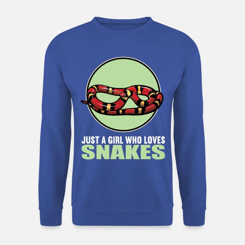 Schlangen Schlange - Unisex Pullover - Royalblau
