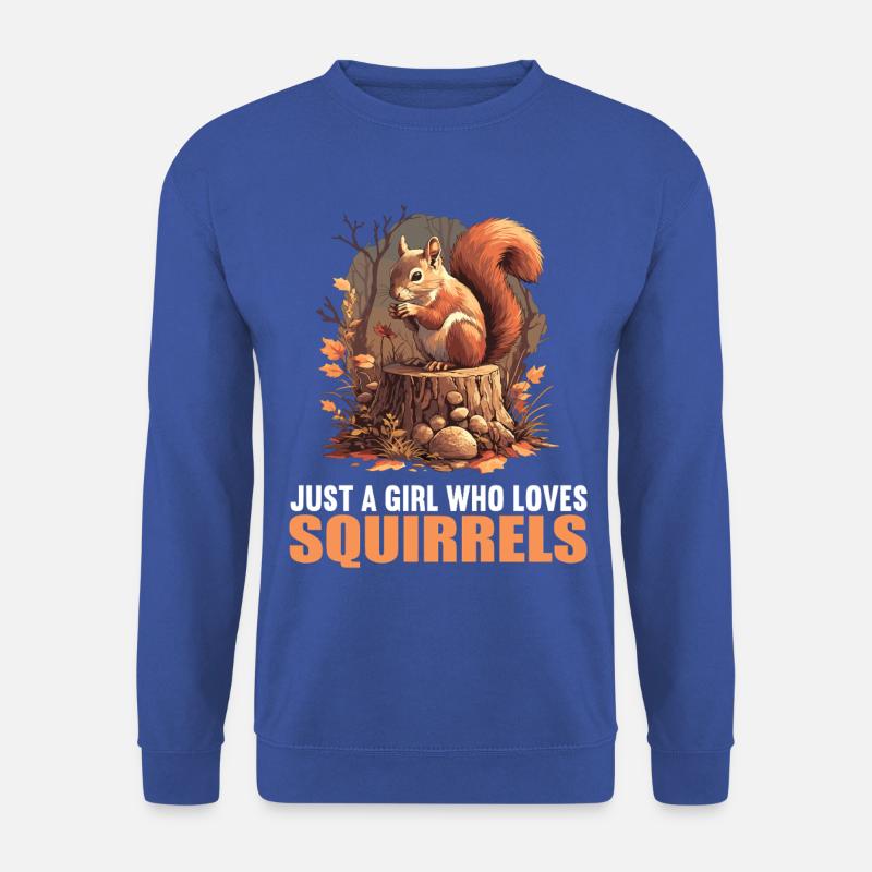 Eichhörnchen - Unisex Pullover - Royalblau