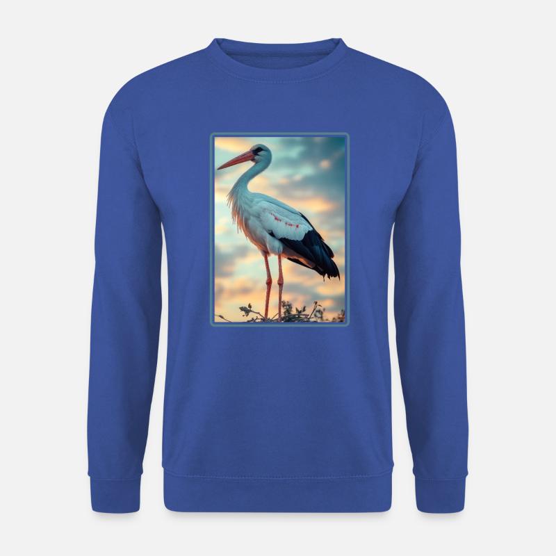 Störche Storch - Unisex Pullover - Royalblau