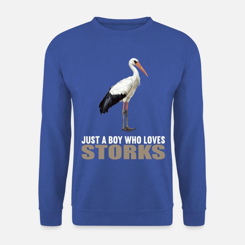 Störche Storch - Unisex Pullover - Royalblau