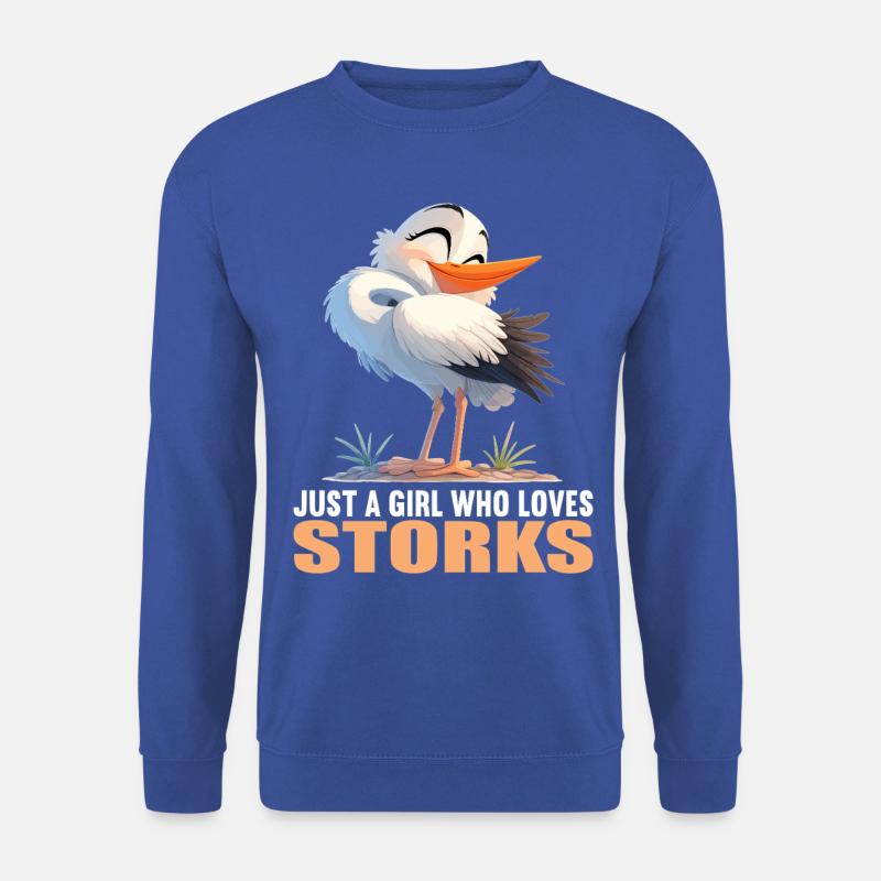 Storks Stork - Unisex Sweatshirt - royal blue