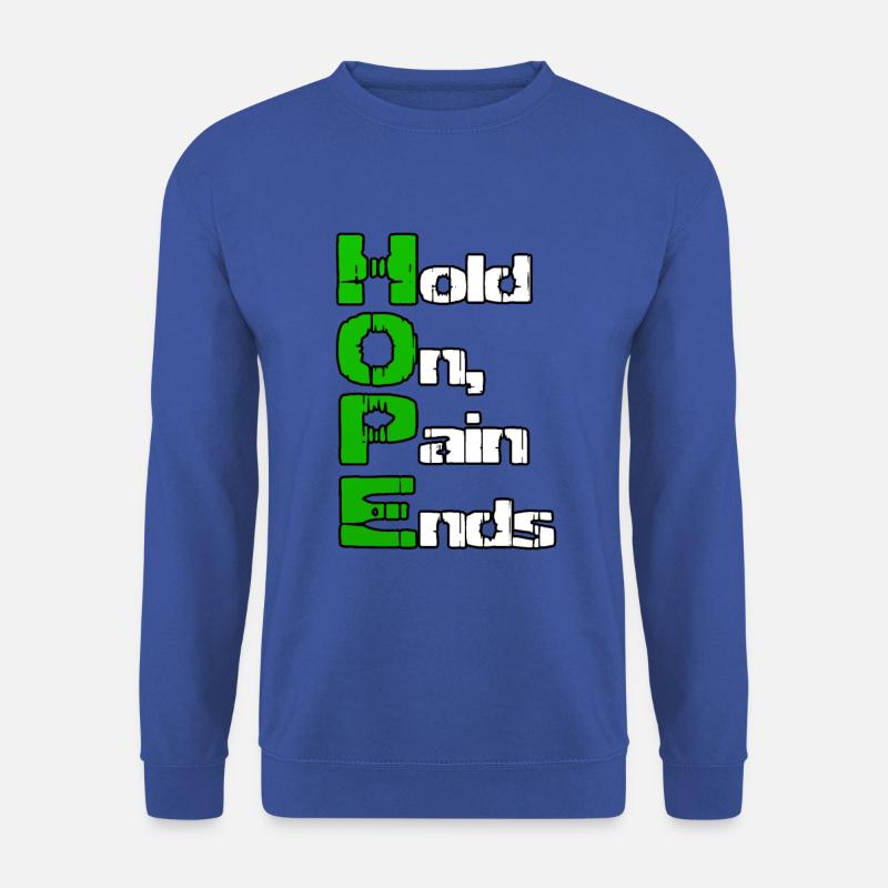 Hope - Unisex Pullover - Royalblau