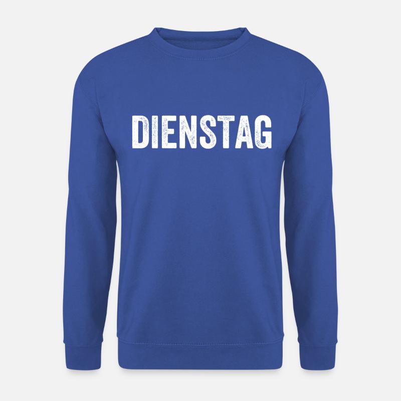 Dienstag - Unisex Pullover - Royalblau