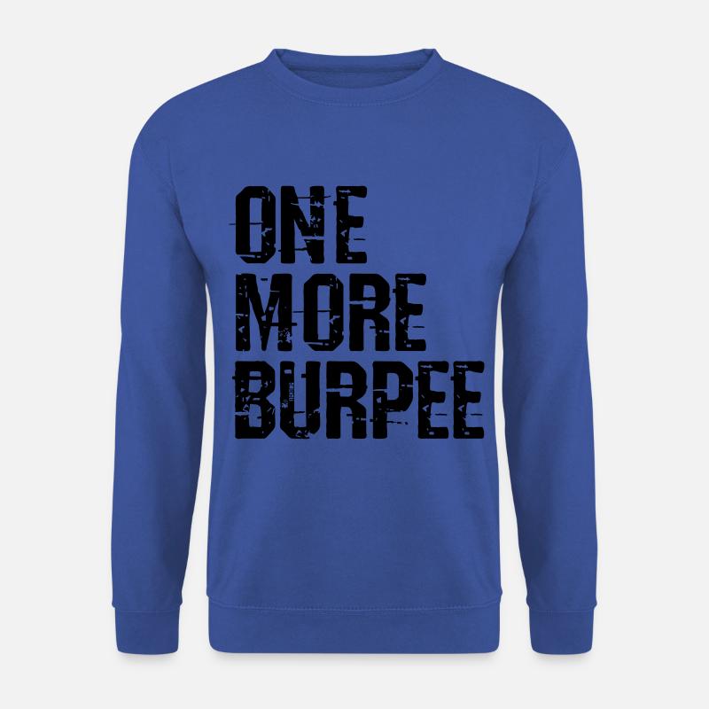 One More Burpee Vektor - Unisex Pullover - Royalblau