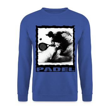 Padel - Unisex Pullover - Royalblau - Vorne - Alina (178cm) & Michal (187cm)