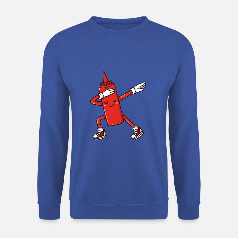 Dabbing Ketchup Tomate Paradeiser Dab Soße Lustige - Unisex Pullover - Royalblau