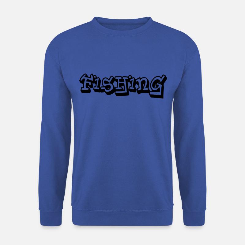 Fischen - Unisex Pullover - Royalblau