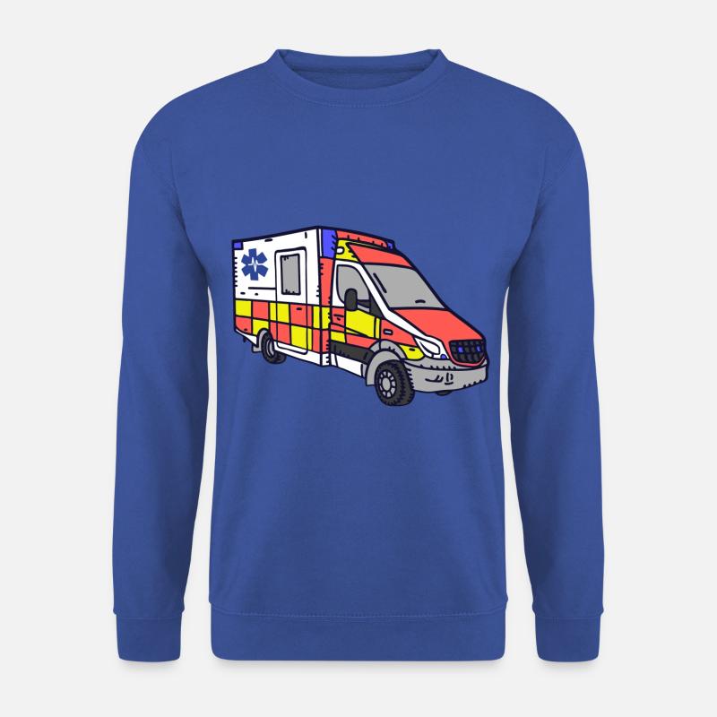 RTW Rettungsdienst Krankenwagen Einsatz Alarm NEF - Unisex Pullover - Royalblau