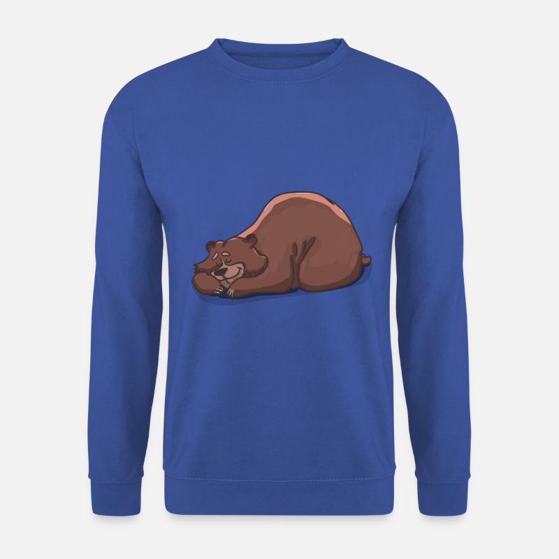 Doba the Sleeping Bear - Unisex Sweatshirt - royal blue