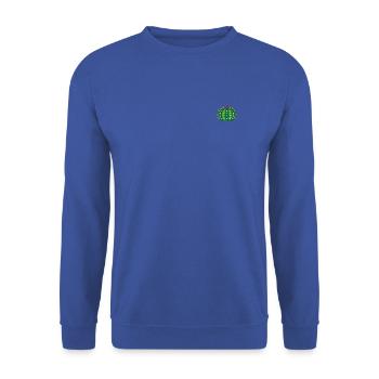 Kaktus 2 - Unisex Pullover - Royalblau - Vorne - Alina (178cm) & Michal (187cm)