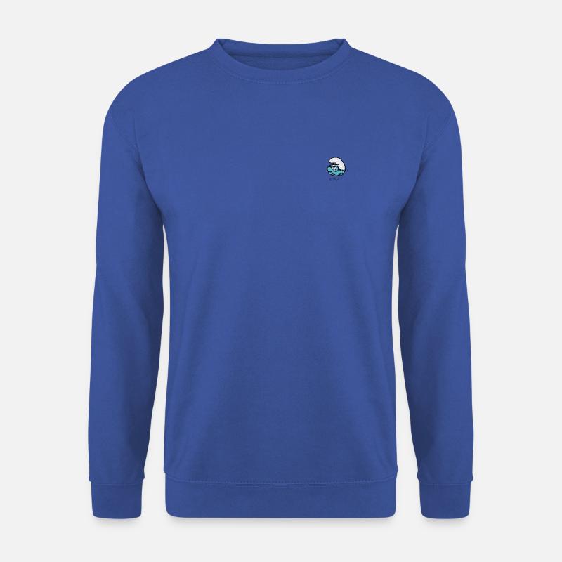 Schlümpfe Design Mit Schlaubi Schlumpf - Unisex Pullover - Royalblau