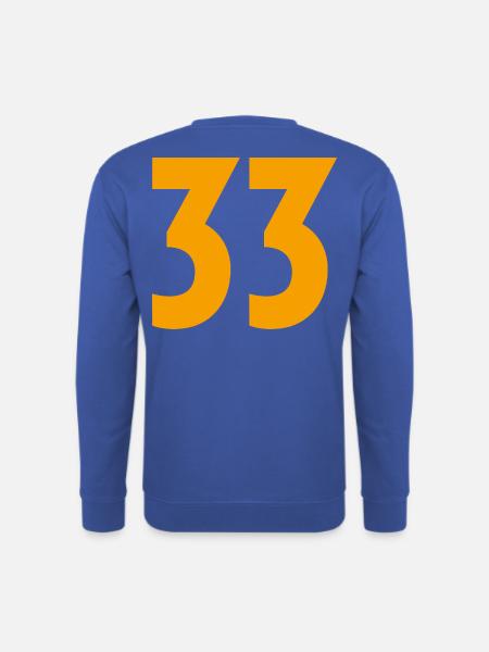 33 - Unisex Pullover - Royalblau