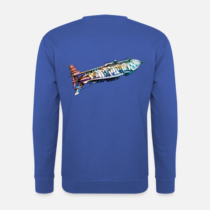 Le Nautilus d’après Jules Verne - Sweat-shirt Unisexe - bleu royal