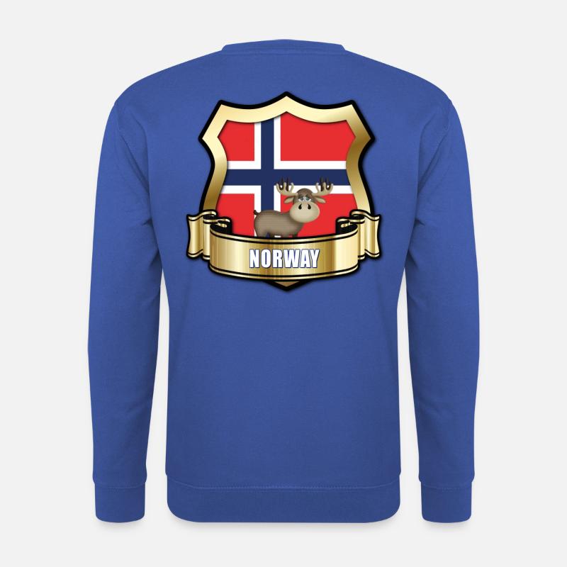 Norwegen - Unisex Pullover - Royalblau