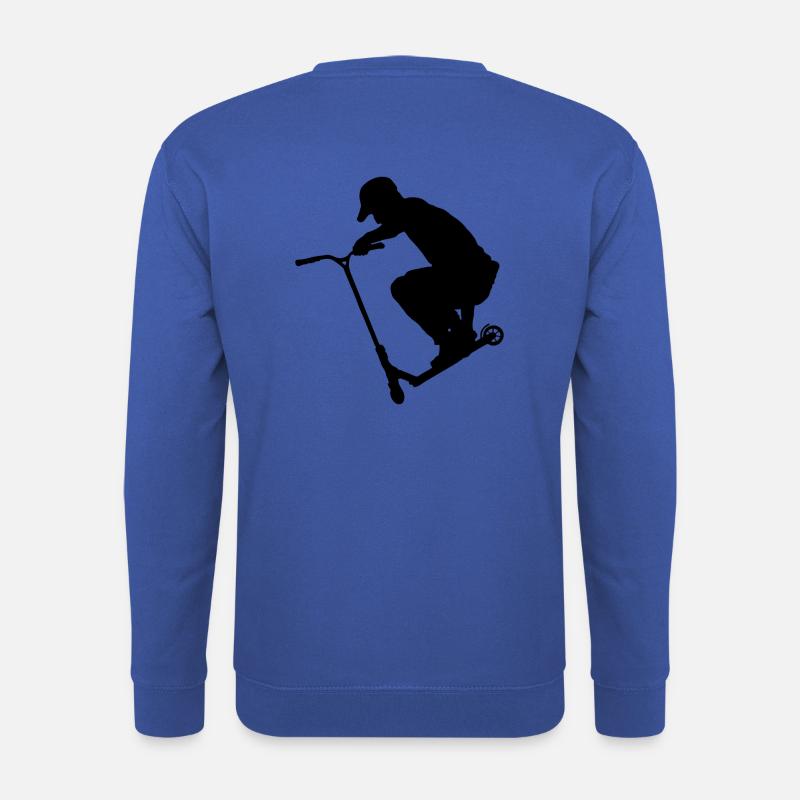 Freestyle-Roller: Deck Grab - Unisex Pullover - Royalblau