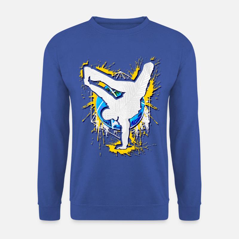 Breakdance Breakdancer Breakdancing BBoy - Unisex Pullover - Royalblau